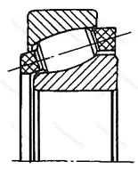 Модификация подшипника 263215 размер 75x130x27,25 от производителя  МПЗ