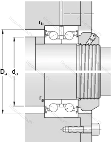 Подшипник BEAS 017047 C-2RSL