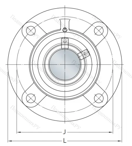 Подшипниковый узел  FYRP 1.7/16-3 в Кургане