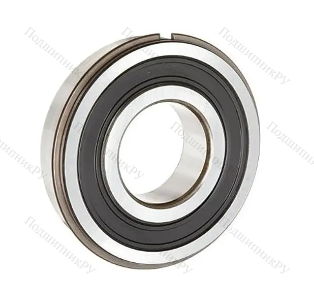 Однорядный шариковый подшипник 6307 DDU NR