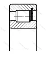 Подшипник  3612114 размер 70x110x30