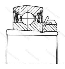 Подшипник  680208 размер 40x85x22