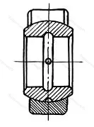 Модификация подшипника шсл30ЮТ размер 30x47x18/22