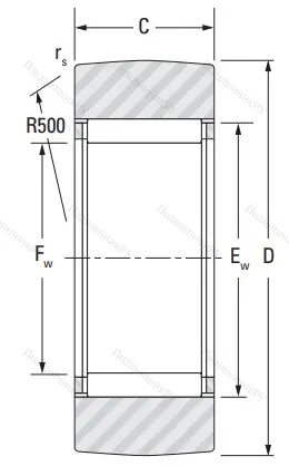 Подшипник RSTO 5 A TN от производителя  KOYO