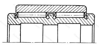 Модификация подшипника 574902Ю размер 14x36x35/43