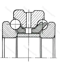 Модификация подшипника 2-178819Е размер 95x145x60
