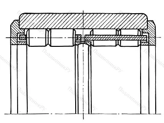 Модификация подшипника 472813 размер 65x120x88