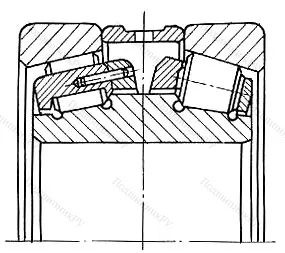 Модификация подшипника 40471/500М размер 500x720x217 от производителя  ГПЗ-9