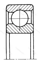 Модификация подшипника 710309 размер 45x100x25