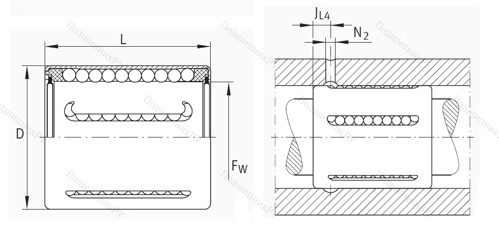 Подшипник KH 40 PP