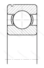 Модификация подшипника 6-50209А2 размер 45x85x19 ГПЗ-23