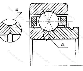 Модификация подшипника 85-1126944Р2 размер 220x300x44
