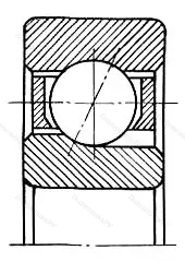 Модификация подшипника 4-76258 размер 8x25x2,8/3
