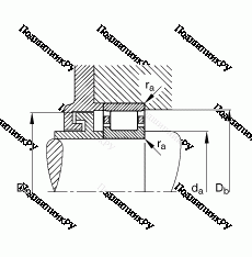 Подшипник N 311-E-TVP 2