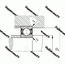 Подшипник 6301-2RSR