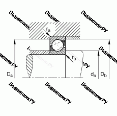 Подшипник 7308-B-TVP