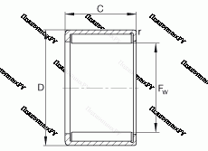 Подшипник HN 1612