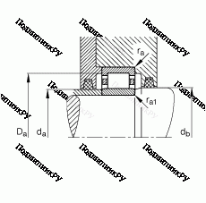 Подшипник NU 1026-M 1