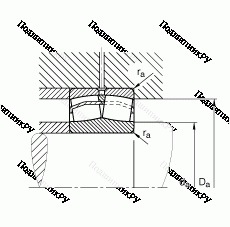 Подшипник 22311-E 1
