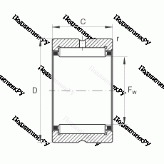 Подшипник RNA 6906-XL